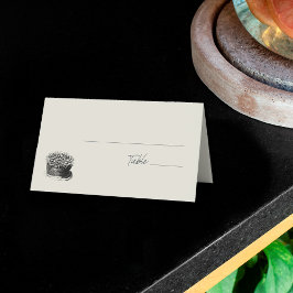 Summer Beach Hochzeit in Urlaubsort Platzkarte