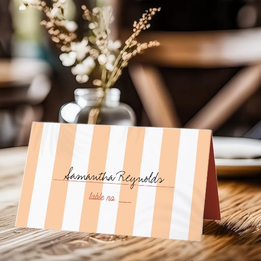 Summer Beach Hochzeit Platzkarte