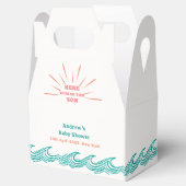 Summer Beach kommt hier zur Son Baby Dusche Geschenkschachtel (Geöffnet)