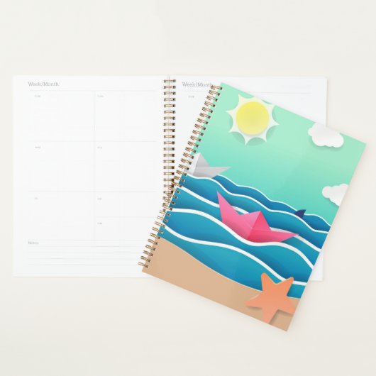 Summer Beach Landschaft Planer (Anzeige)