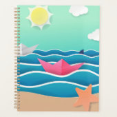 Summer Beach Landschaft Planer (Vorderseite)