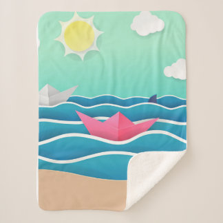 Summer Beach Landschaft Sherpadecke