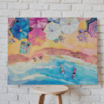 Summer Beach Leinwanddruck<br><div class="desc">Summer Beach Poster</div>