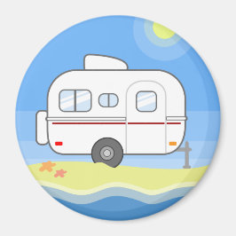 Summer Beach Magnet