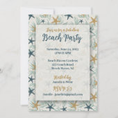 Summer Beach Party Einladung (Vorderseite)