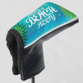 Summer Beach Party Golf Headcover (3/4 Vorderseite)