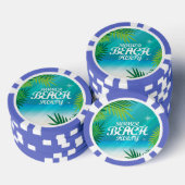 Summer Beach Party Pokerchips (Stapel)