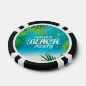 Summer Beach Party Pokerchips (Einzeln)