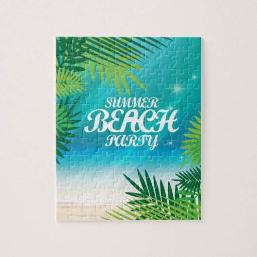 Summer Beach Party Puzzle (Vertikal)