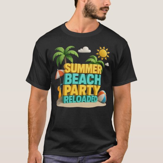 Summer Beach Party Reloaded T-Shirt (Vorderseite)