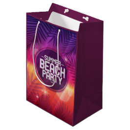 Summer Beach Partys Night Mittlere Geschenktüte
