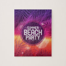 Summer Beach Partys Night