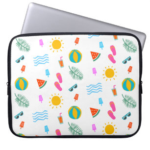 Summer Beach Pattern Electronics Bag Laptopschutzhülle