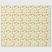 Summer Beach Pattern Geschenkpapier (Flach)