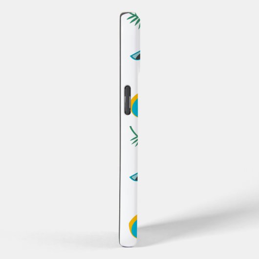 Summer Beach Pattern IPhone 15 Fall Case-Mate iPhone Hülle (Rückseite / Rechts)