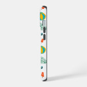 Summer Beach Pattern IPhone 15 Fall Hülle (Linke Seite)