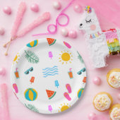 Summer Beach Pattern Paper Teller (Party)