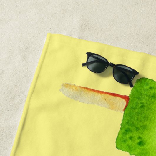 Summer Beach Popsicle Obsteis Strandtuch (Beispiel)