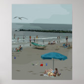 Summer Beach Poster (Vorne)