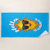 Summer Beach Resorts Strandtuch (Vorderseite)