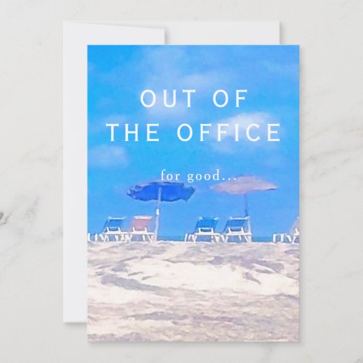 Summer Beach Retirement (Vorderseite)