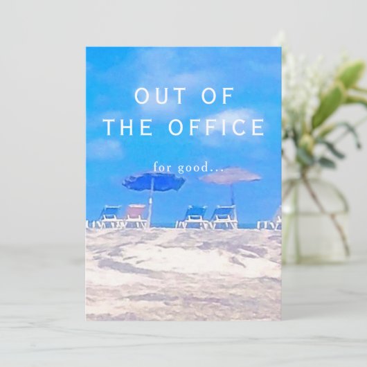 Summer Beach Retirement (Stehend Vorderseite)