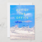 Summer Beach Retirement Party Invitation (Vorderseite)