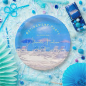 Summer Beach Retirement Party Pappteller (Party)