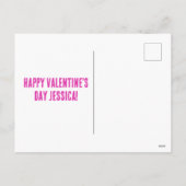 Summer Beach Rock Heart Feiertagspostkarte (Rückseite)