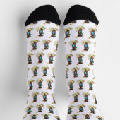 Summer Beach Schokolade Labrador Hund Labrador Ret Socken (Oben)
