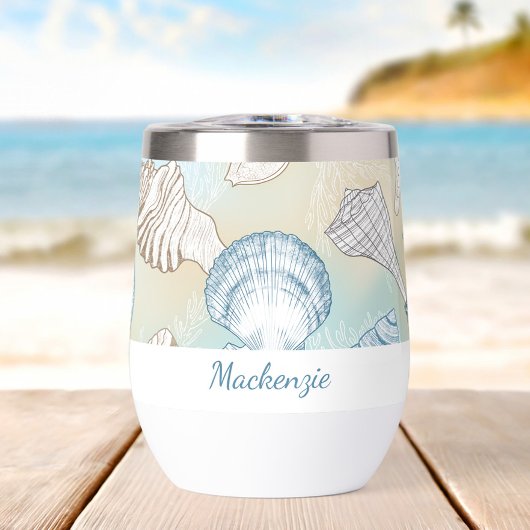 Summer Beach Seashells Personalisiert