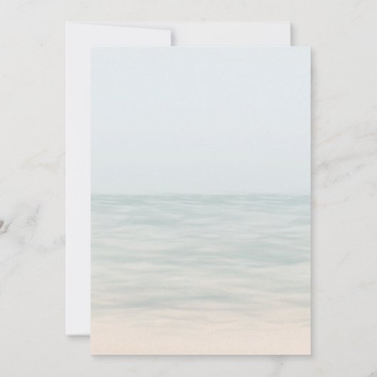 Summer Beach String Lights Flamingo Brautparty Einladung (Rückseite)