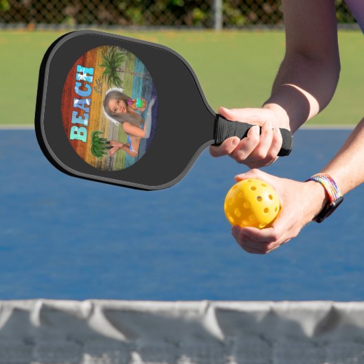 Summer Beach Tan Pickleball Schläger (InSitu)