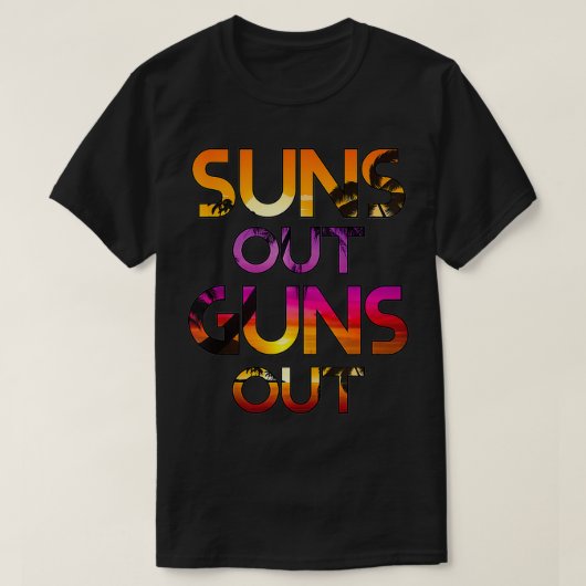 Summer Beach Tanks Funny suns Guns aus (Design vorne)