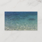 Summer Beach Tanning Salon Loyalty Punch Treuekarte (Rückseite)