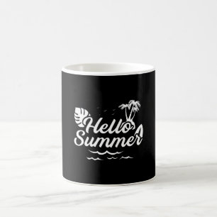 Summer Beach Vacacation Surf Meer Cool Sonnenschei Kaffeetasse