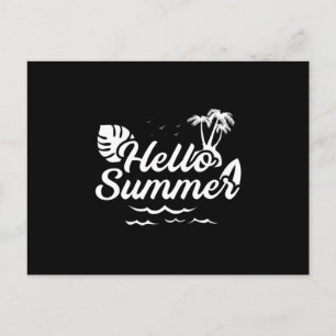 Summer Beach Vacacation Surf Meer Cool Sonnenschei Postkarte