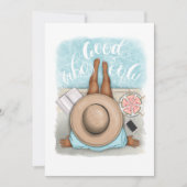 Summer Beach Vacation Geburtstagsparty Einladung (Vorderseite)