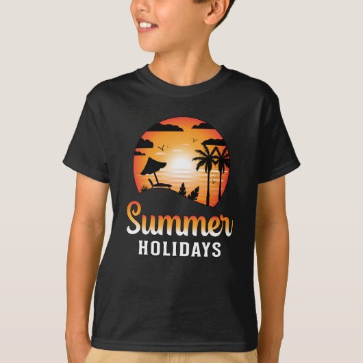 Summer Beach Vacation Sea Surf Cool Sonnenschein G T-Shirt (Vorderseite)