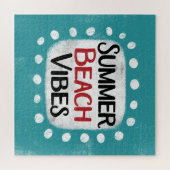 Summer Beach Vibes Jigsaw Puzzle (Horizontal)