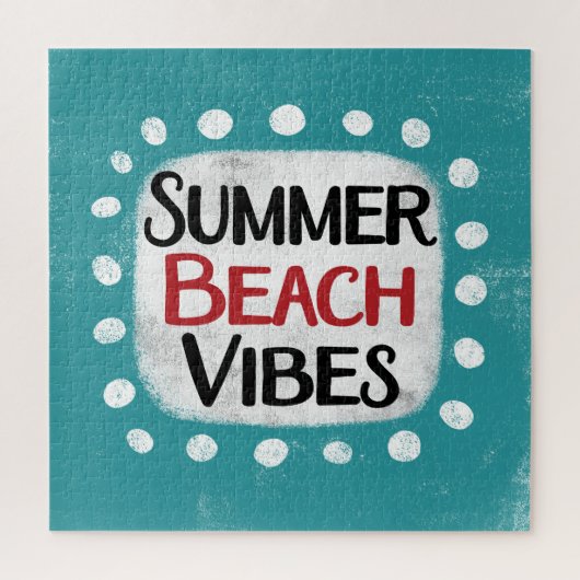 Summer Beach Vibes Jigsaw Puzzle (Vertikal)
