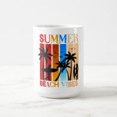 Summer Beach Vibes Kaffeetasse (Mittel)