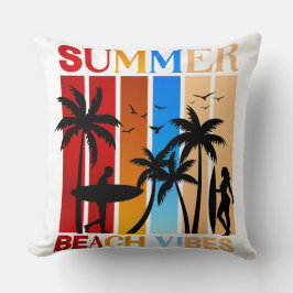 Summer Beach Vibes Kissen