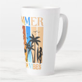Summer Beach Vibes Milchtasse (Rechte Ecke)