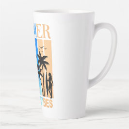 Summer Beach Vibes Milchtasse