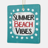 Summer Beach Vibes Ornament (Links)
