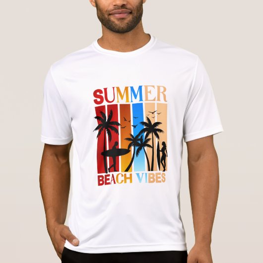 Summer Beach Vibes T-Shirt (Vorderseite)