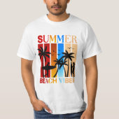 Summer Beach Vibes T-Shirt (Vorderseite)