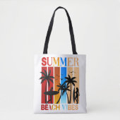 Summer Beach Vibes Tasche (Vorderseite)