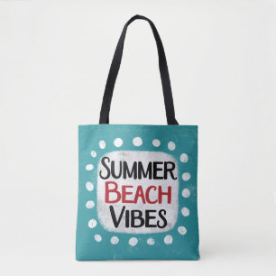 Summer Beach Vibes Tote Bag Tasche